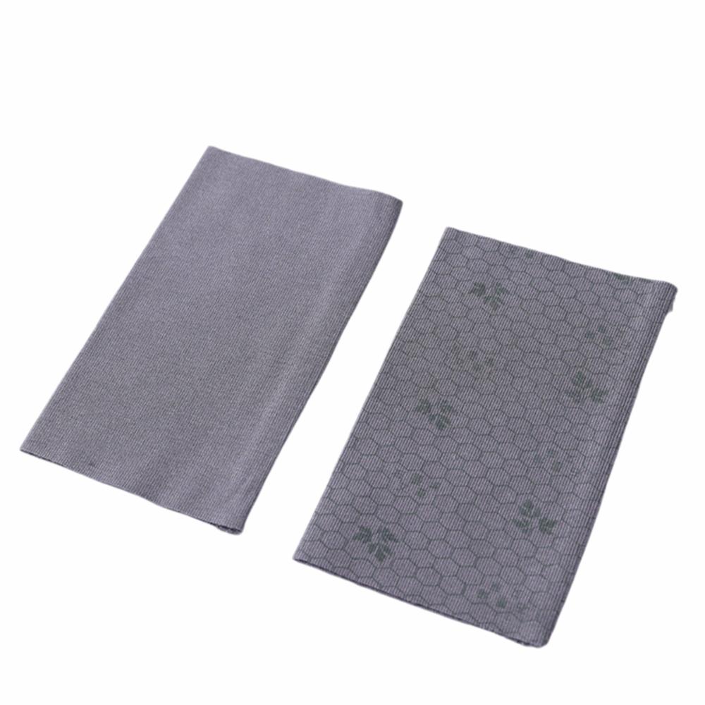 

1 Pair Durable Ultra-thin Knee Pad Non-slip Breathable Knee Support Sleeve Protecter Elastic Knee Brace Men Women L темно-сірий колір