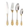 304 Stainless Steel Court Tableware Western Knife, Fork and Spoon Set Thickened High-grade Steak Knife, Fork, Spoon