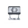 Adjustable Carbon Steel Laptop & Tablet Stand with 360° Rotation and Cooling Fan