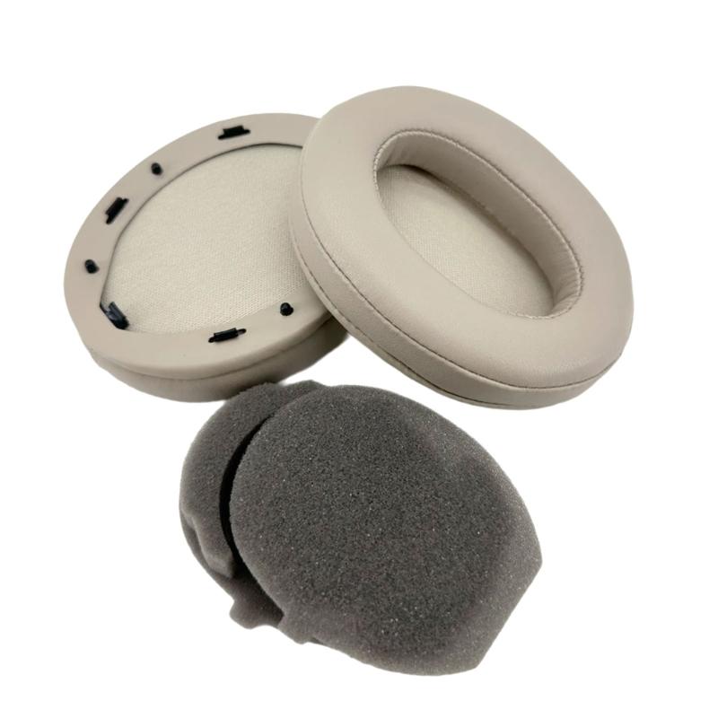 

Earpads Sheepskin Ear Cushions for WH-1000XM3 Headphones with Highly Sound Noise Cancellation Lambskin Earpad Set золотой