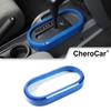 Center Console Gear Shift Cover Trim Decor Ring for Jeep Wrangler 07-10 JK Blue