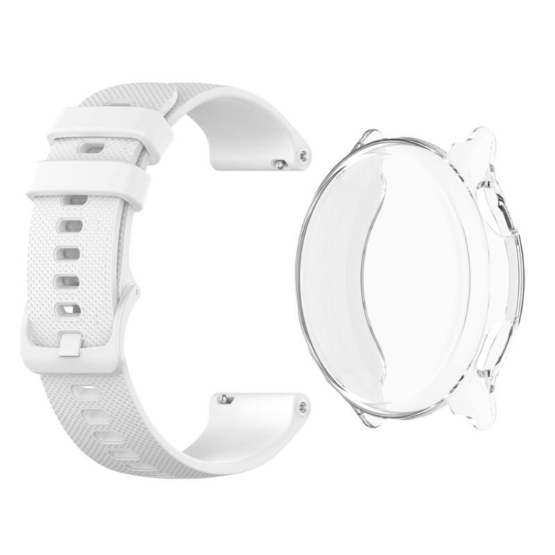 Oficiální silikonový řemínek s TPU ochranným krytem pro Garmin Active 6 Active5 Vivoactive 6 5