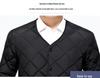 Men's Warm Down Cotton Jacket for Autumn/Winter - Thick Inner Layer, Large Size, Short Jacket for Middle-Aged and Elderly