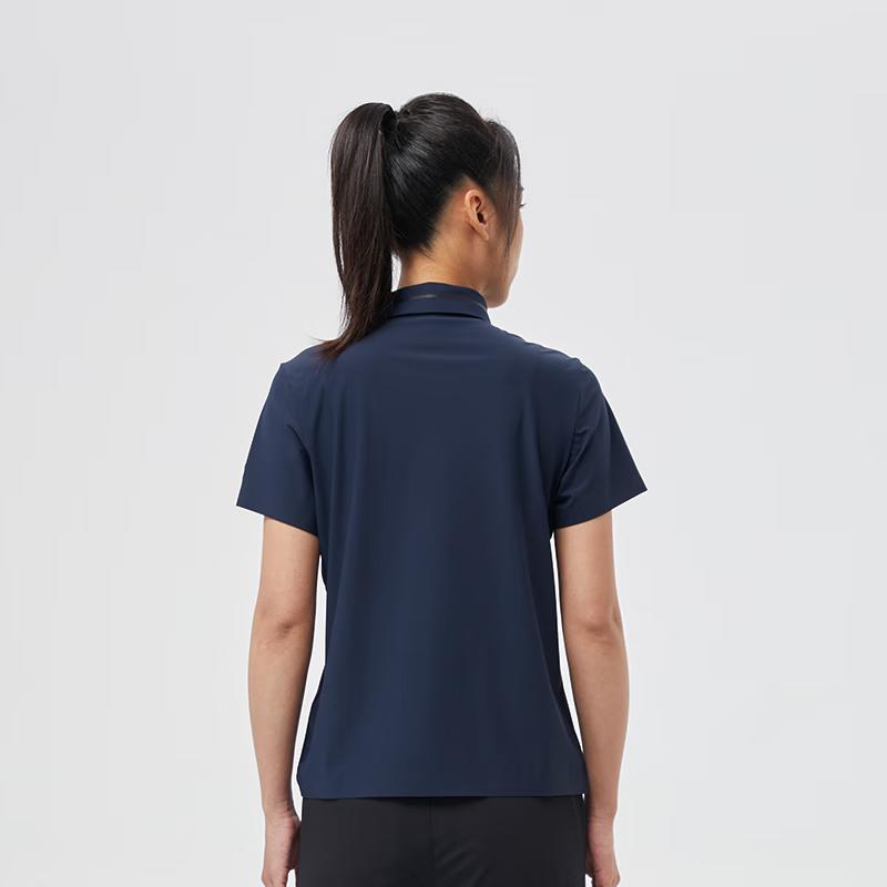 Sklon Women s Warp Knit Polo Shirt F4405193 2XL