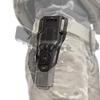 LayLax CQC Holster Attachment Drop Belt Loop [Black] Polymer Holster with One-Touch Attachment and Angle Adjustment