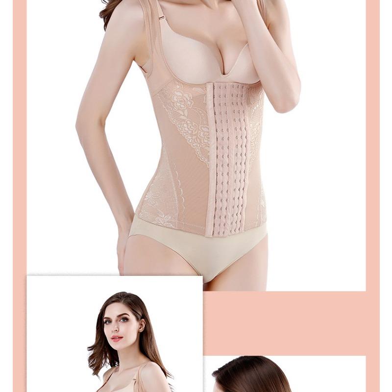 Formgebendes Kleidungsstück Taillenkorsett Push-up Raffendes Weste-Stil Formendes Oberteil Damen-Korsett für nach der Geburt und Bauchkorsett