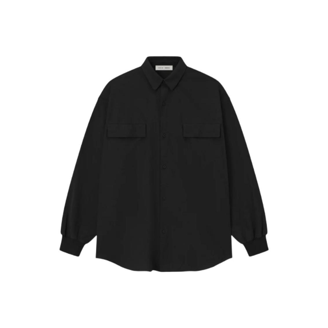 

Fear Of God Essentials SS25 Оксфордская рубашка Мужские рубашки Угольно-черный 186SP254420F M