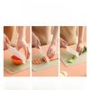 Double-sided Antibacterial Cutting Board, Kitchen Household Baby Food Chopping Board, Cutting Fruit Sticking Cutting Board