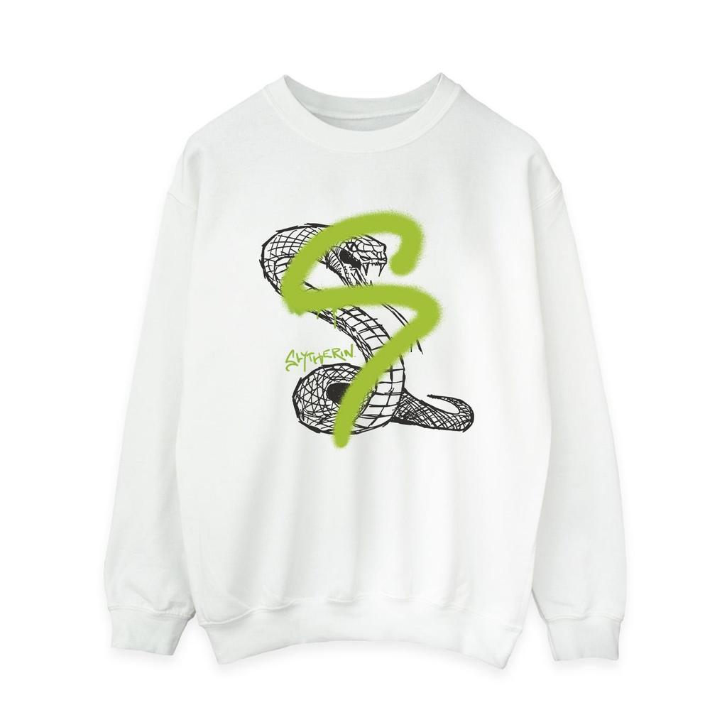 Harry Potter Womens/Ladies Slytherin Pop Spray Sweatshirt