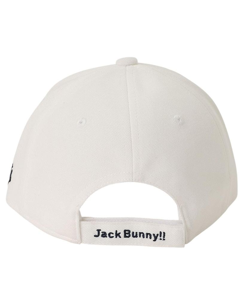 Jack Bunny Unisex Golf Cap Adjustable FR (Rabbit Logo, Size) - White, (Product Code 262-5987701, 030)