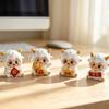 Cute Design Zodiac Figurines Lucky Theme Mascot Ornament Year of The Goat Ornament  Spring Festival