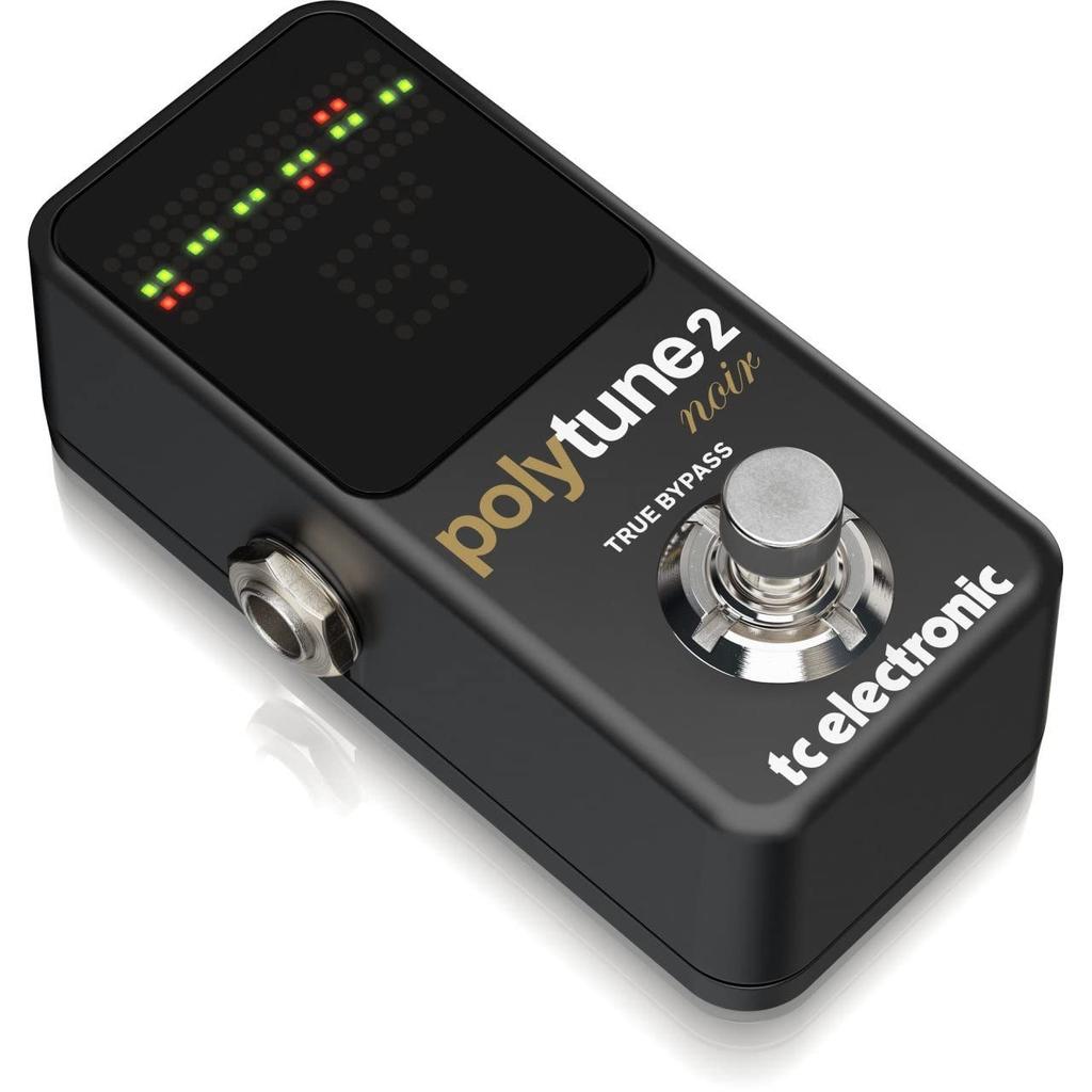 Tc Electronic Afinador Polifônico 2 Afinação Simultânea de Todos os Tamanhos (POLYTUNE NOIR) - Cordas/Compacto