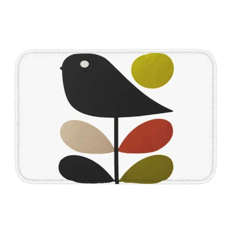 

Orla Kiely Abstract Multi Stem Front Floor Door Entrance Mat Mid Century Scandinavian Geometric Room Doormat Garden Carpet Rug 120x160cm