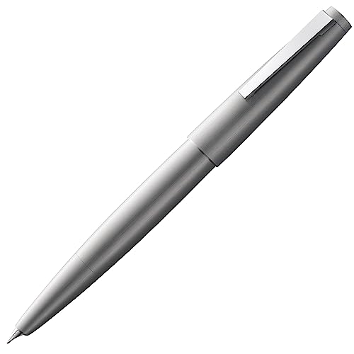

Ручка-пір яна LAMY EF, Надтонке перо, 2000 Прем єр Нержавіюча сталь, L02-EF Поршневий тип, Оригінальний імпортний продукт