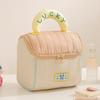 Bag Large Capacity Handheld Wash Bag Zipper Closure Multi-functional Beauty