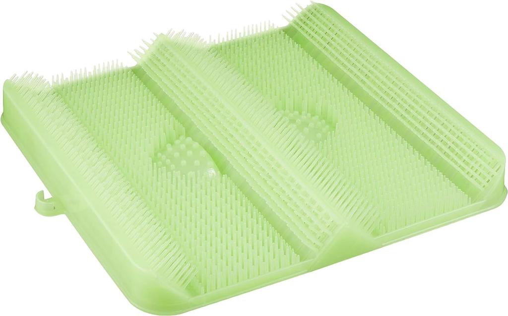 Hashimoto Foot Washing Mat Refreshing in the bath Have you ever washed the soles of your x x 4cm Scrub-able! - - feet? HB-2815, Green, 32.5 30.5