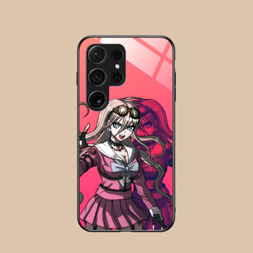 Danganronpa Miu Iruma Phone Case for Samsung Galaxy S26 S25 S24 S23 S22 S21 S20 Note20 Plus FE Ultra Glass Protective Cover
