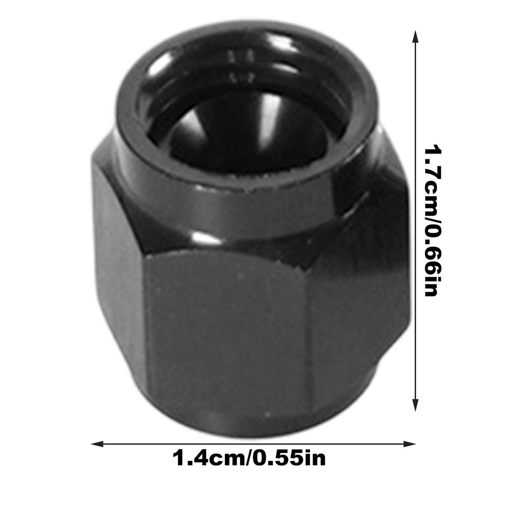 Car Tube Fitting Plug Flare Nut Adapter Oil Pipe Fitting Adapter Automotive Car Accessories Block Off Modification Accessories