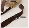 Retro Multi-Pocket Canvas Tote: Large Capacity Shoulder & Crossbody Bag for Women