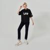 Lee Polo Shirts Unisex Black Polo Collar Moderate Straight Fit LUT006678101245K11000