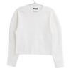 Allureville Cotton Smooth Form Pullover Tops 2 whiteUsed