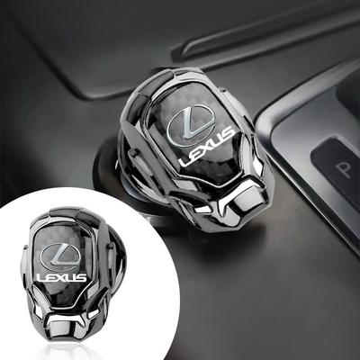 Copertura Protettiva Decorativa Pulsante di Avviamento Auto a Un Click Gadget per Auto per IS250 Ct200h LS430 LX570 NX300h IS300h RX330 ES300h UX250h