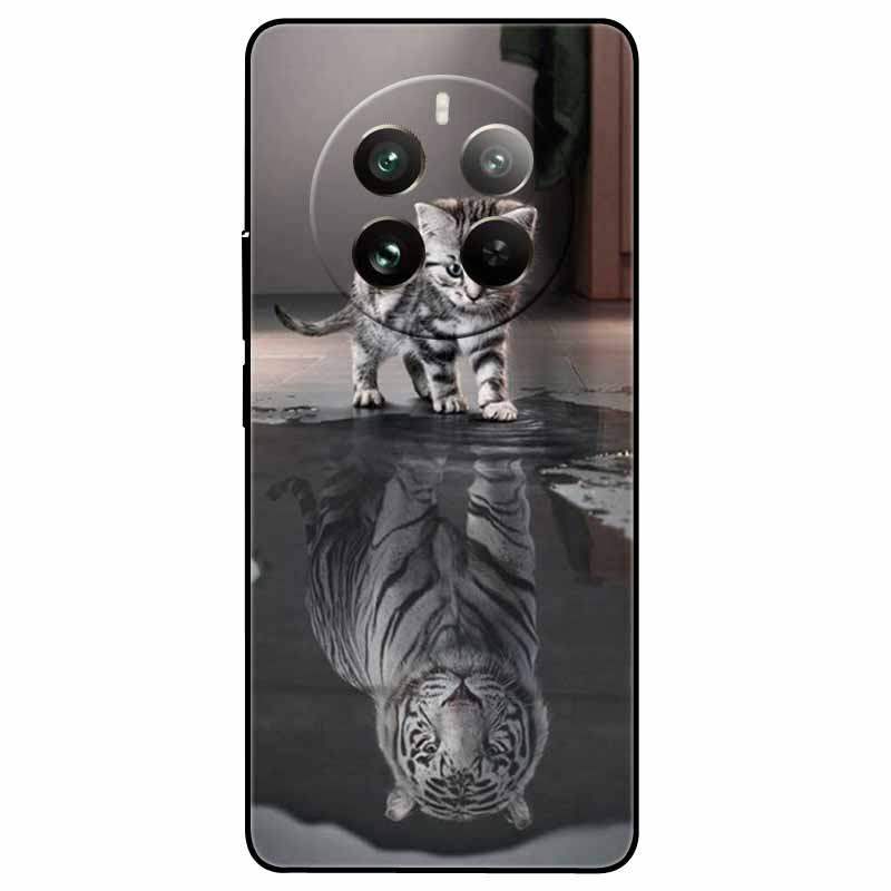 For Realme 12 Pro Plus Case Fashion Protective Silicone Pained TPU Coque for Realme 12 Pro 5G Cover Realme 12 Pro+ Lovely Fundas