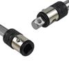 2pcs Dual Design Square Socket Adapter 1/4 Inch Hex Impact Driver Adapter  For Impact Drivers