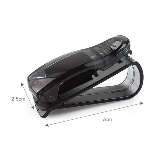 Auto Sonnenblende Brille Sonnenbrille Halter Ticket Quittungskarte Clip Kunststoffklemme