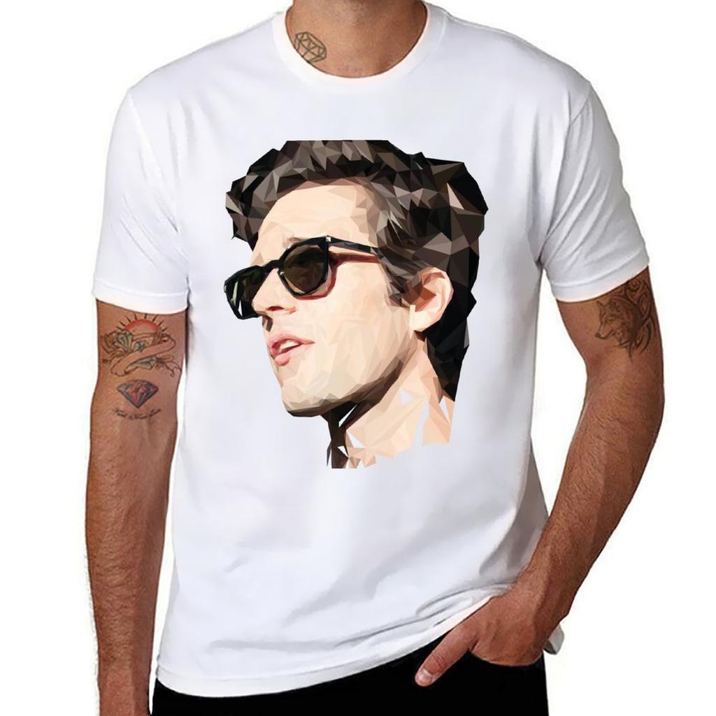 Niedrig(Isch)Poly Brandon Flowers T-Shirt Festliches Einfaches T-Shirt