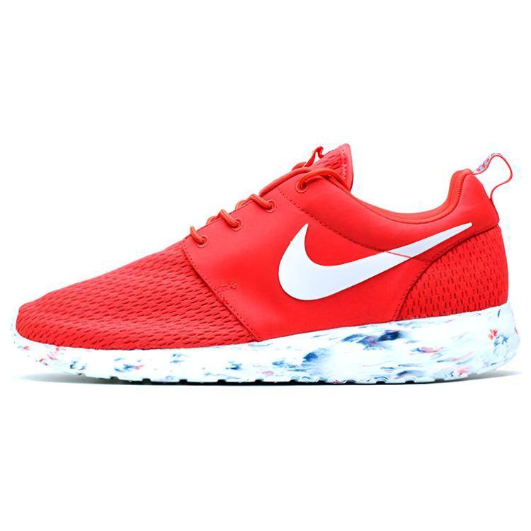 New Nike Roshe Run Marble Pack Red 669985-600