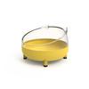 Hamster Transparent Bathing Tub Detachable Anti-splash Large Space Bathroom Sand Nest Pet Supplies