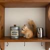 Creative Christmas Squirrel Ornament - Simulated Pendant for Tree Decoration