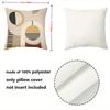 Modern Geometric Patterned Throw Pillow Set Decor Polyester Pillowcase, Sofa Decorative Cushion Cov Headboard Pillow