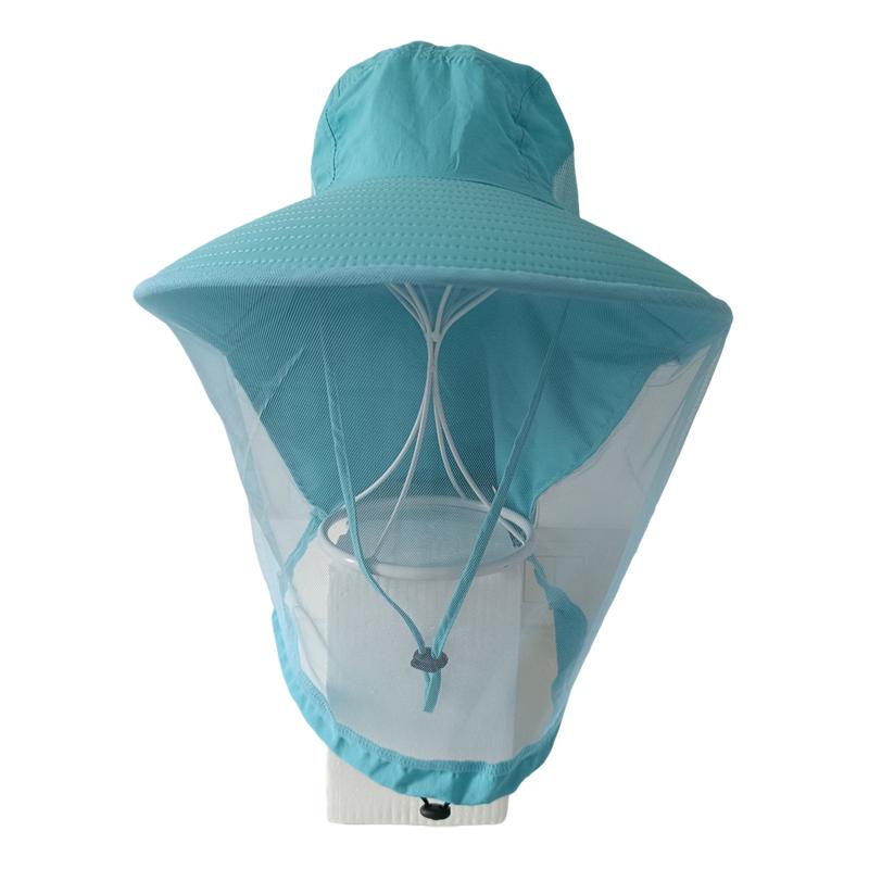 1pc Women and Men's Bucket Hat Anti Mosquito with Net Mesh for Summer Outdoor Breathable Fishing Gardening Hat