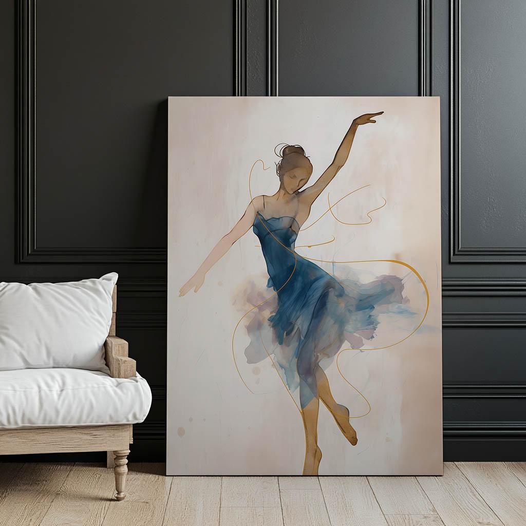 Ballet Magic Ballet Magic, 70X100 Cm, Unframed, Premium Canvas On Stretcher