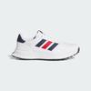 S2G 26 Leather Spikeless Golf JQ9312 Men's Performance Sports Shoes Cloud White / Collegiate Navy / Better Scarlet