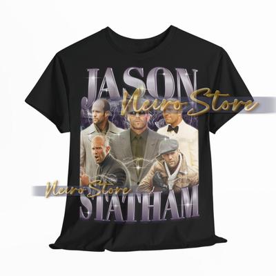 JASON STATHAM Shirt, Jason Statham Vintage Shirt, Jason Statham Retro 90s Tshirt, Jason Statham Fan