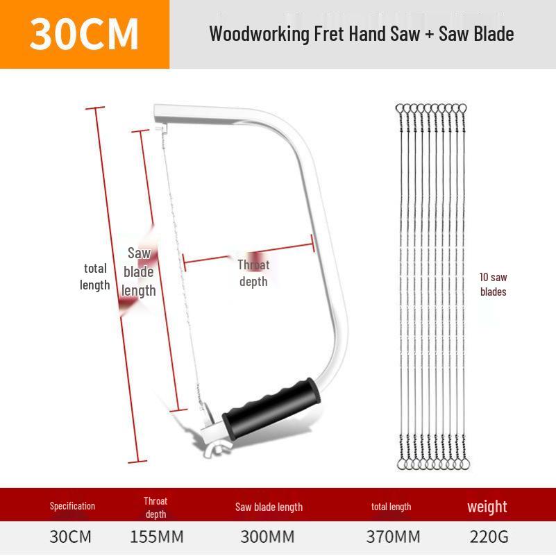 Multifunctional Woodworking Jigsaw & Universal Hand Saw