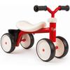 Porteur Metallo Rookie - Rosso - - Per Bambino dai 12 mesi - 4 ruote silenziose e maniglia di trasporto