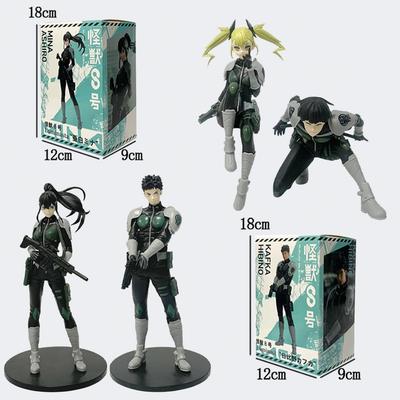 New In Stock Amine Kaiju No. 8 Figure Kafka Hibino Mina Ashiro Skeleton Creative PVC Model Toys Kids Action Statue Doll Gifts