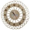 Rattan Woven Wall Clock for Creative Modern Art Wall-mounted Clock D57B