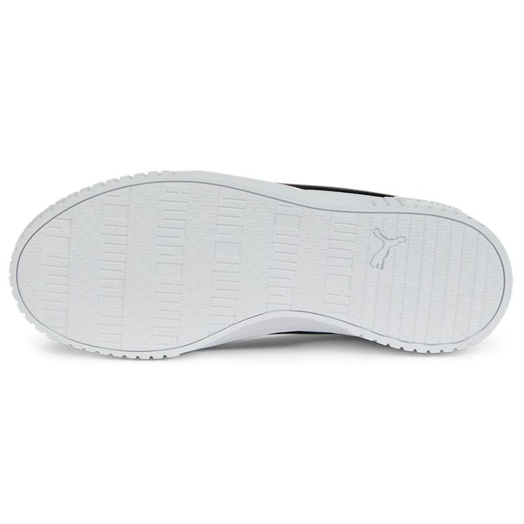 Puma Carina 2.0 White Black Women Sneakers Silver 385849-07