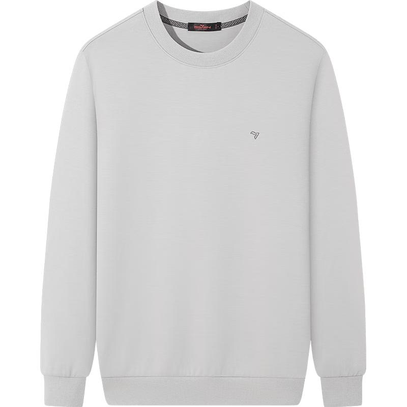Men's Xinjiang Cotton Round Neck Pullover Sweatshirt