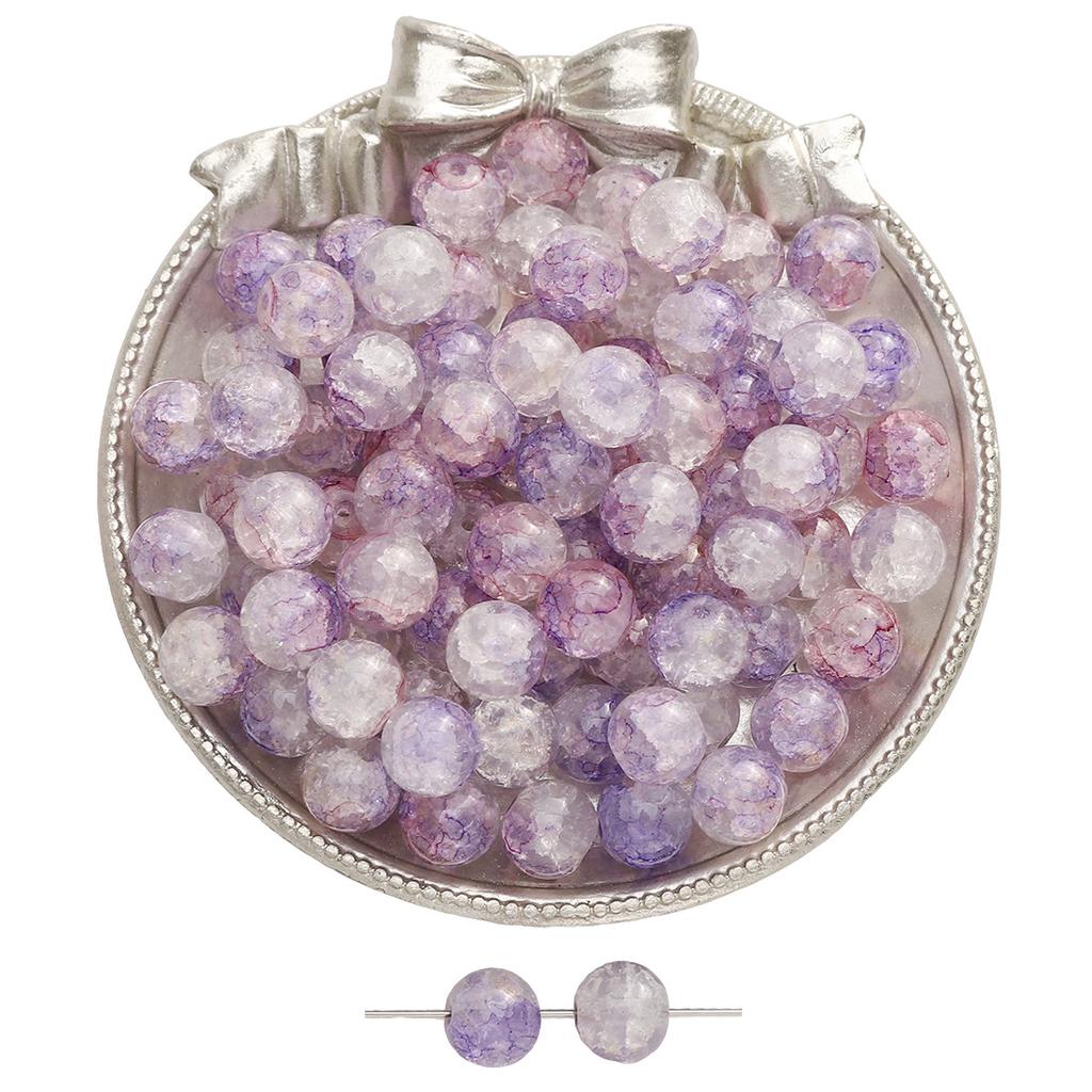 Szklany Jadeit Złamane Posypki Koraliki Vintage Okrągłe Koraliki Ręcznie Robione Diy Ręcznie Koraliki Sznurkowe Biżuteria Akcesoria Glazura Pop Luźne Koraliki Piękny Kolor