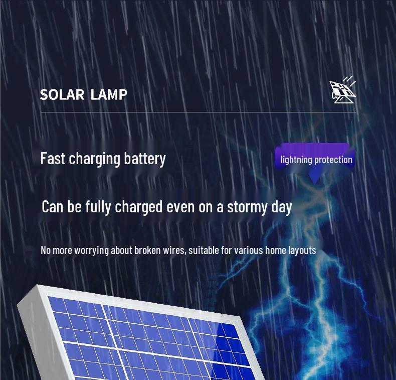 Ultra Bright Solar Waterproof Outdoor Street & Courtyard Light