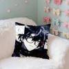 Cute Wriothesley Case Plush Fabric Soft Pillowcase Double Sided Print Cushion Cover Household Gifts
