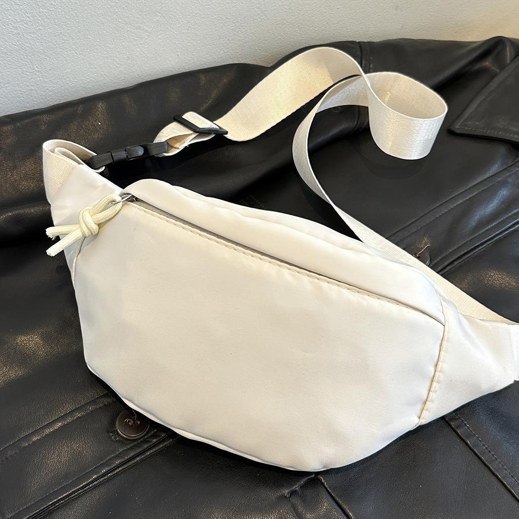 Outdoor waist bag, women's crossbody bag, chest bag, trendy single shoulder crossbody bag, fashionable travel mobile phone bag.
