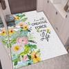 Cuttable Non-Slip Cartoon Door Mat - Wear-Resistant Entrance Foot Pad