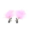 Wholesale BDSM SM Adult Game Breast Clamps Feather Nipple Clip Flirting Sex Toy for Women